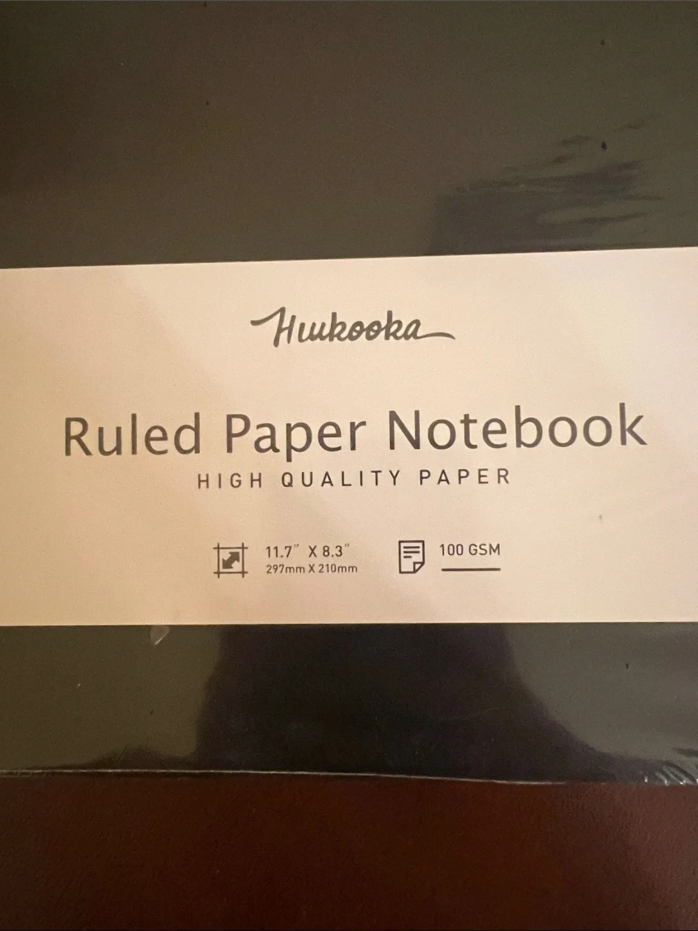 Hiukooka brand notebook